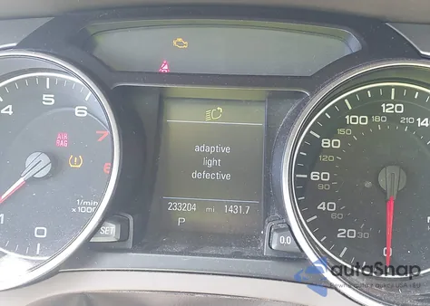 2009 Audi A5 3.2L z USA, uszkodzony, nr VIN WAUDK78T59A030084